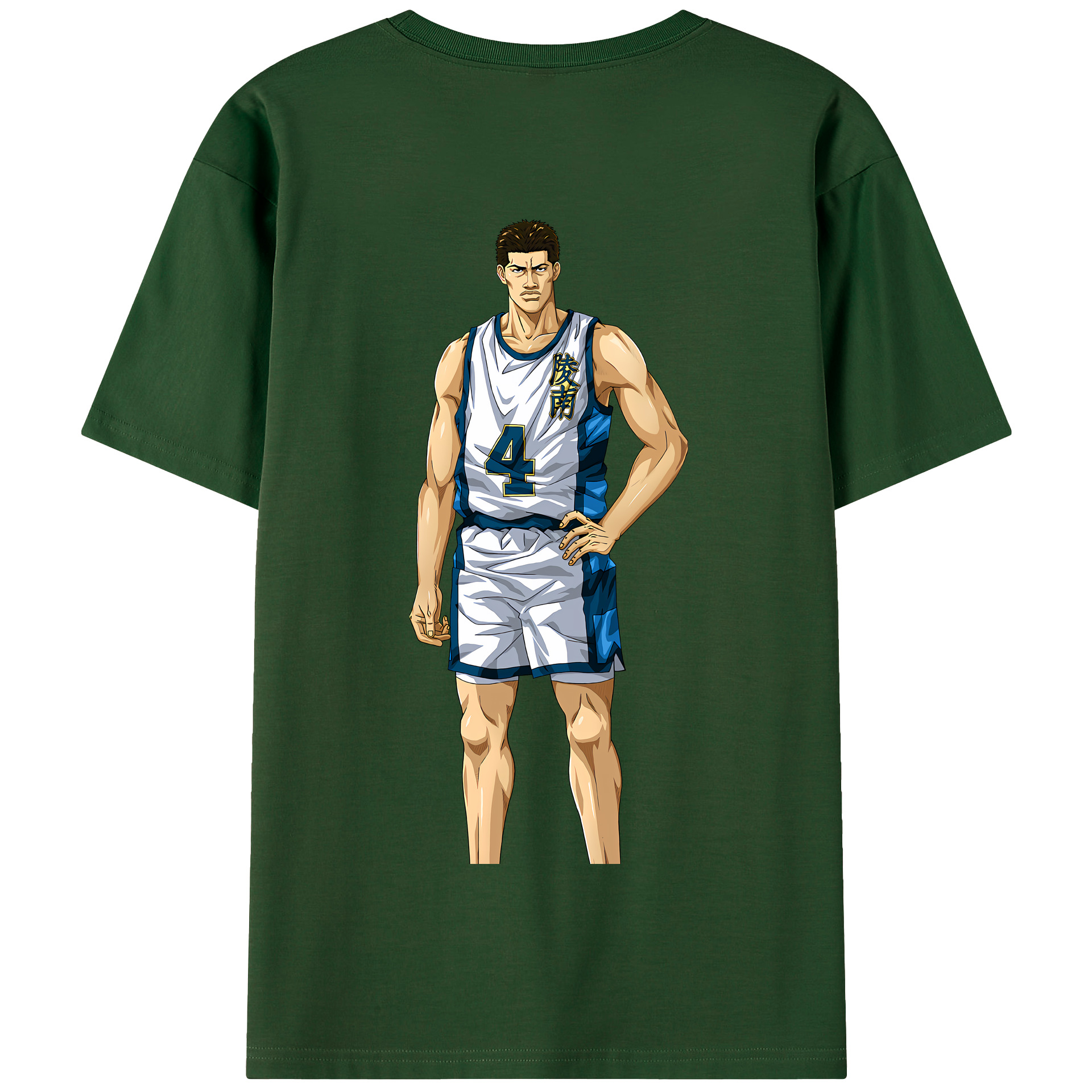 SLAM DUNK／スラムダンク 綿100％半袖Tシャツ（背面プリント）